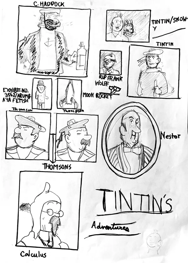 Tintin, Archishman Das